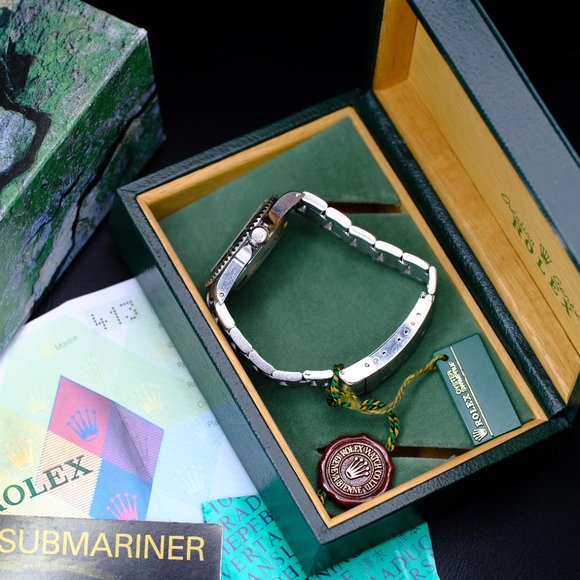 MEN'S ROLEX SUBMARINER NO DATE BLACK DIAL 14060M D SERIAL ORIGINAL BOX & PAPERS - Picture 5 of 10